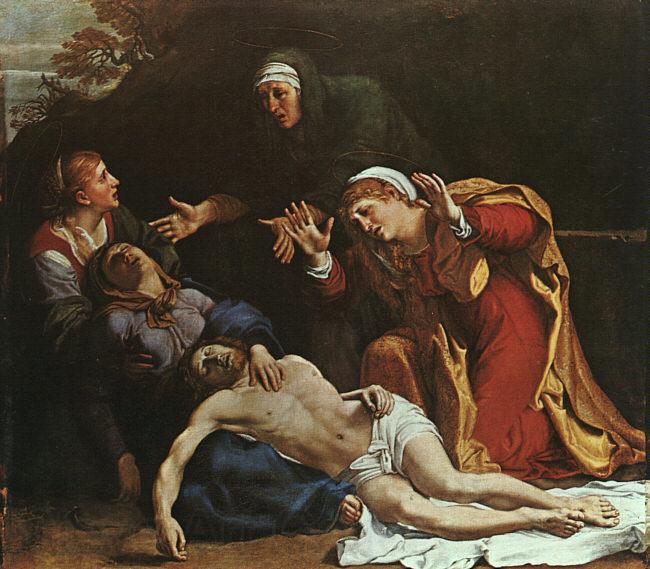 Annibale Carracci The Dead Christ Mourned